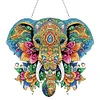 Elefant aus Acryl - 5d DIY Bastelanhänger