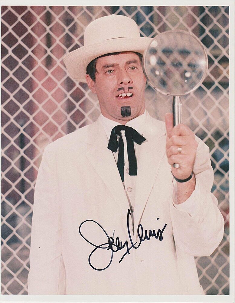 Jerry Lewis #15 Original 8X10 Autographed Photo Poster painting