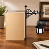 Ghost Bookshelf Lantern Hidden Metal Clip Warm Amber Light USB Rechargeable