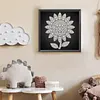 DIY Pearl Painting Sunflower for Home Wall Decor(25x25cm)