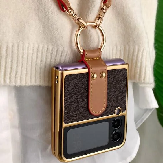 Samsung Zflip3 Lanyard Buckle Foldable Phone Case