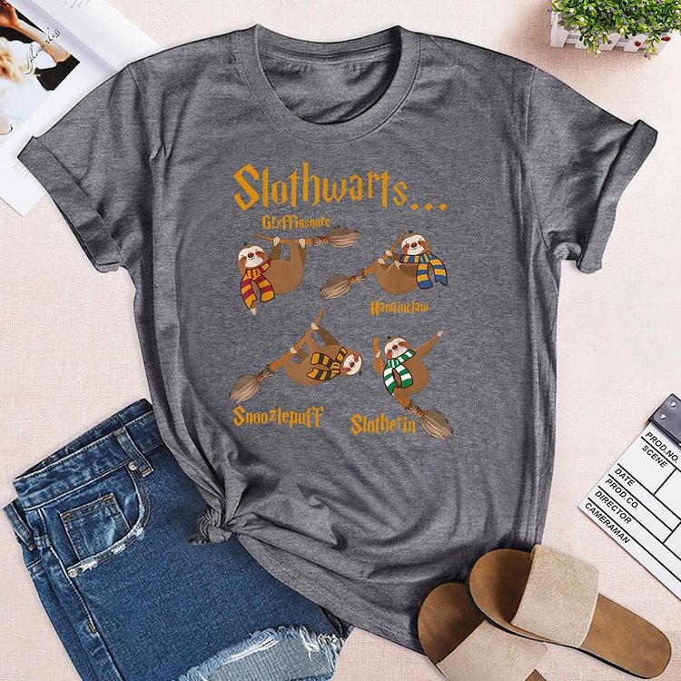 Harry Slothwarts Funny Sloth T-shirt Tee-04800