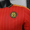 Belgium 2026 Red Retro Model Player Version