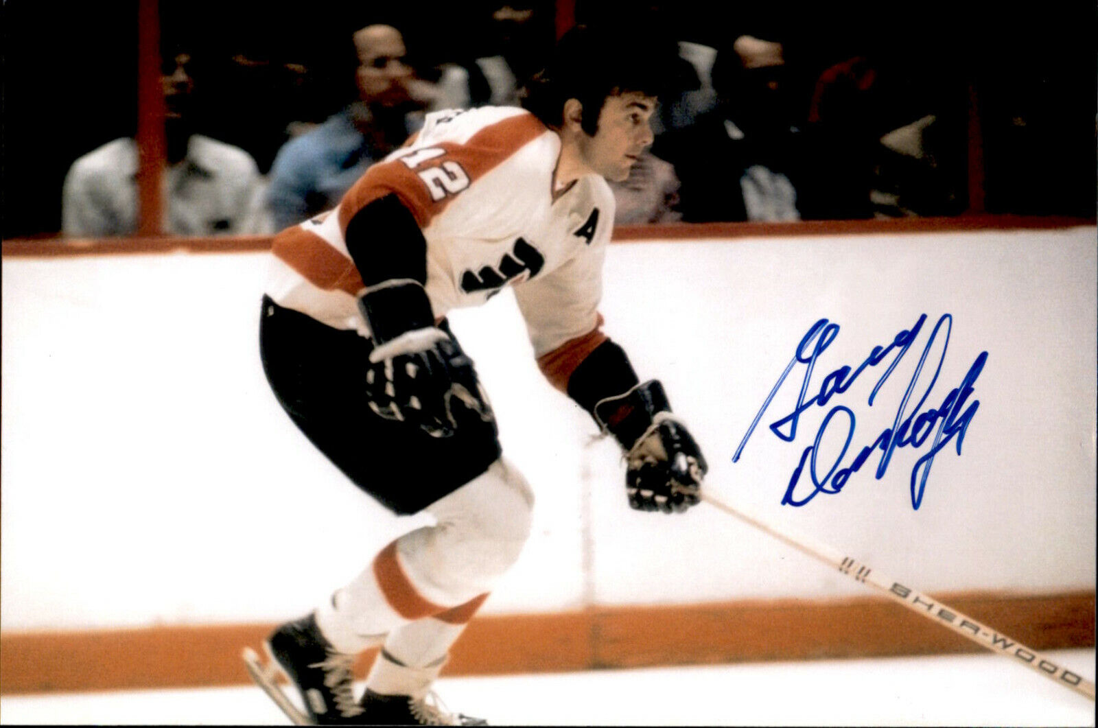 Gary Dornhoefer SIGNED autographed 4x6 Photo Poster painting PHILADELPHIA FLYERS #2