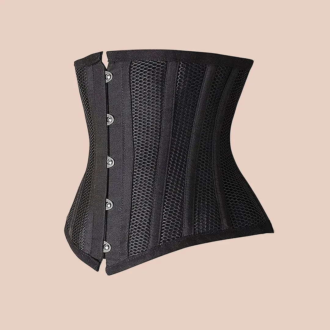  Short Torso Underbust Waist Training Corset Hourglass Body Shaper