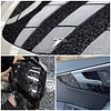 PET Forged Carbon Fiber Color-Changing Film Carbon Fiber Ghost Black Interior And Exterior Car Film Car, Electric Car, Motorcycle Modification Film