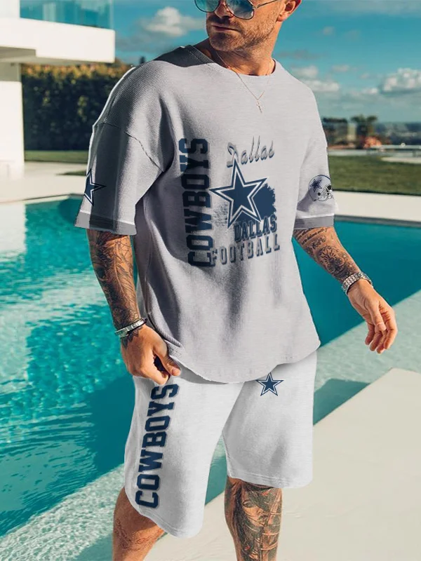 Dallas Cowboys Limited Edition Top And Shorts Two-Piece Suits