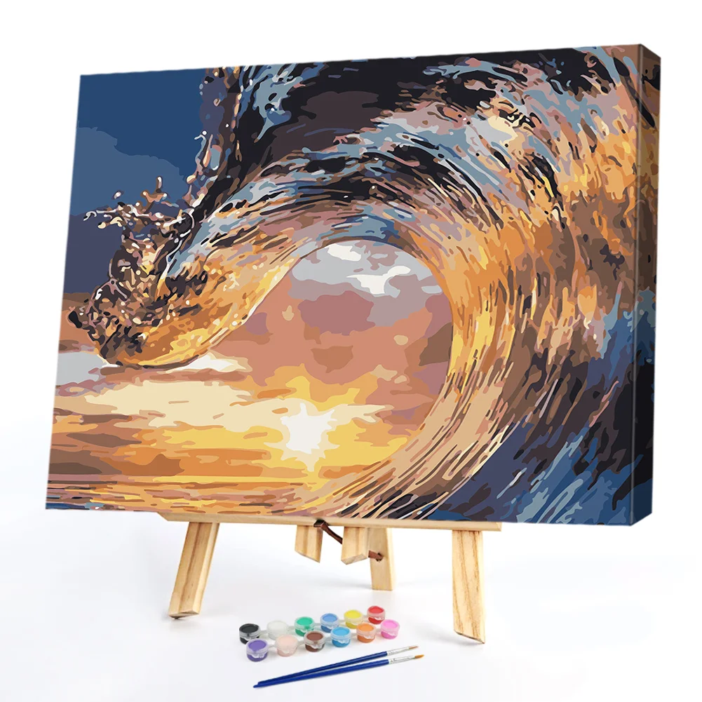 Sea Wave - Paint By Numbers(40*30CM)