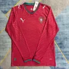 2026 Long Sleeves Portugal Home Football Shirt 1:1 Thai Quality
