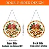 XMAS DIY Acrylic Special Shape Diamond Painting Hanging Pendant Hanging Kit
