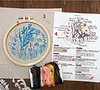 Last Day 70% OFF - Perfect Gift - Embroidery  Hoop Flower Kit for Beginner