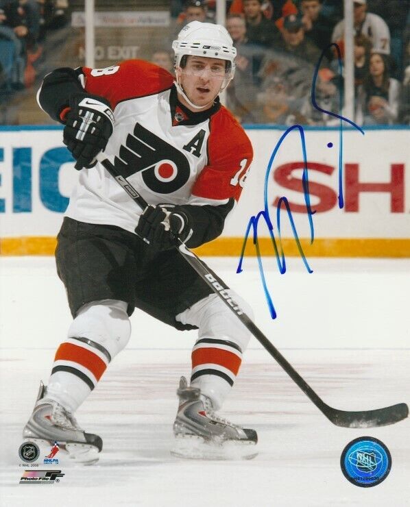 MIKE RICHARDS SIGNED PHILADELPHIA FLYERS 8x10 Photo Poster painting #2 Autograph PROOF!