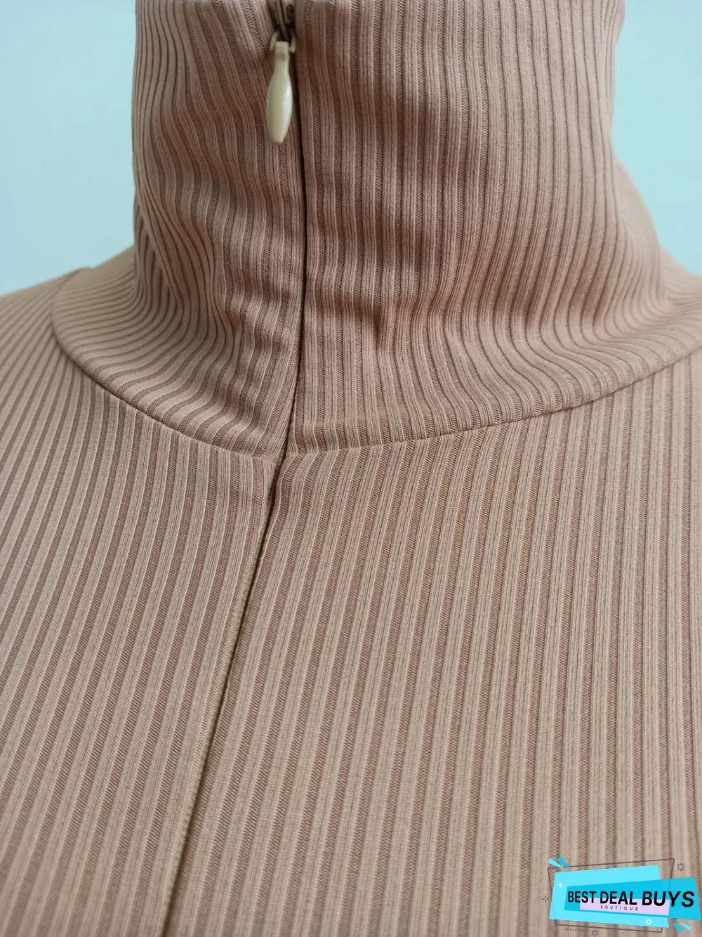 New High Neck Slim Fit Bodysuit Pants