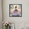 Diamond Painting -DIY Round Dril Girl in Butterfly Skirt