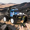1:64 Alloy Mini Remote Control Off-Road Car Desktop RC 4WD Climbing Car