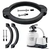SF80110-2 Pool Clamp Collar Ring Replacement Part for Intex Sand Filter Pump