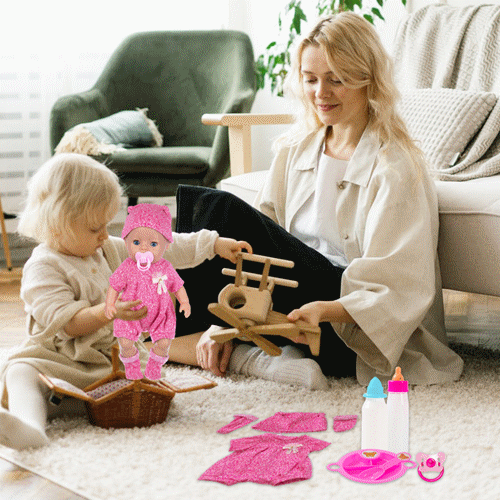 1418in baby dolls clothes and Magic Bottle Baby Feeding doll clothes
