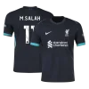 M.SALAH #11 Liverpool Away Authentic Soccer Jersey 2024/25