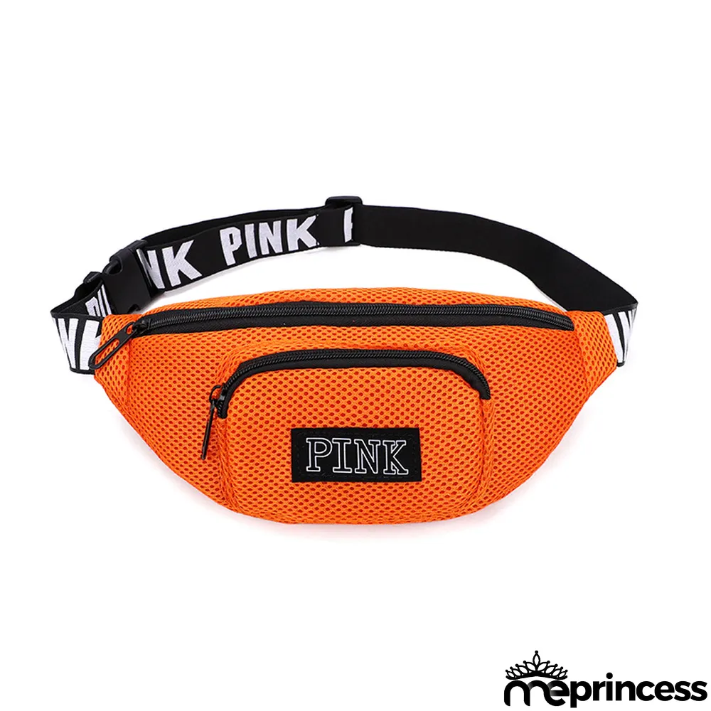 PINK Letter Sports Waist Bags