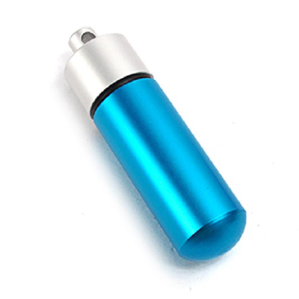 

Aviation Aluminum Waterproof Bottle Outdoor Medicine Seal Capsule, Blue, 501 Original