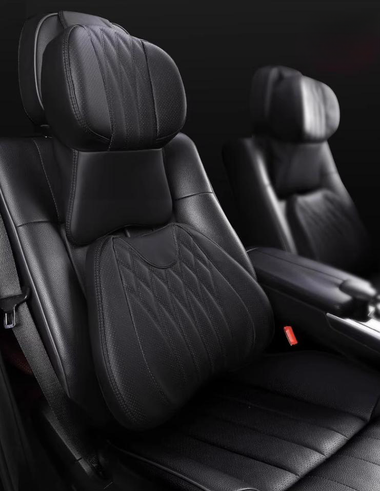 Car headrest and neck pillow Car pillow/seat cushion/lumbar support