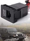Blank RJ45 Microphone Mic Socket Adapter Car UHF Blank Socket Blank Radio Socket