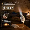 USB Starry Sky Projector Adjustable Focus Galaxy Night Light
