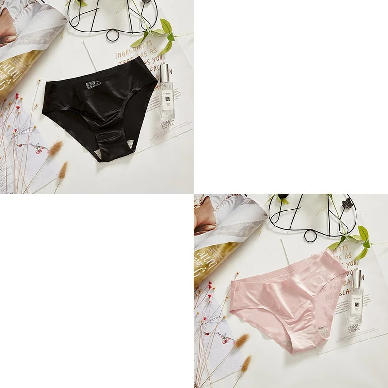 2 Pcs Sports Seamless Panties Woman Underwear Seamless Female Briefs Lingerie For Woman Underwear Wholesale New 2021 BANNIROU