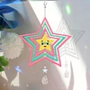 >SALE<Suncatcher Diamond Painting Hanging Sign Christmas Home Windows Decor(Smiley #8)
