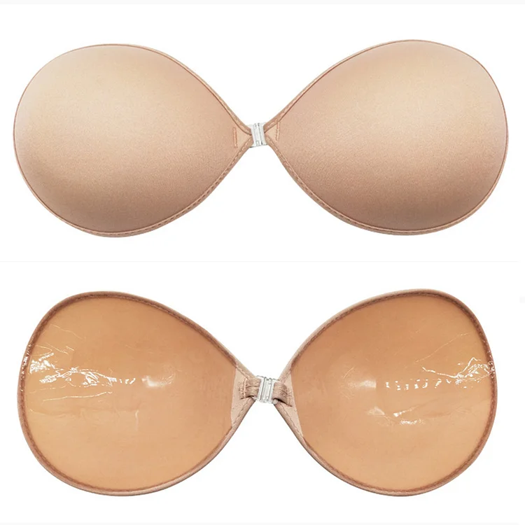Daily Nude Tower Buckle Round Cup Strapless Invisible Bra
