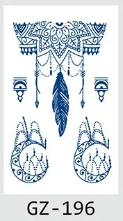 Drop Shipping Temporary Tattoo Stickers Sexy Flowers Juice Ink Lasting Girl Arm Neck Back Waist Buttocks Fake Tatoo Hot Sale DIY