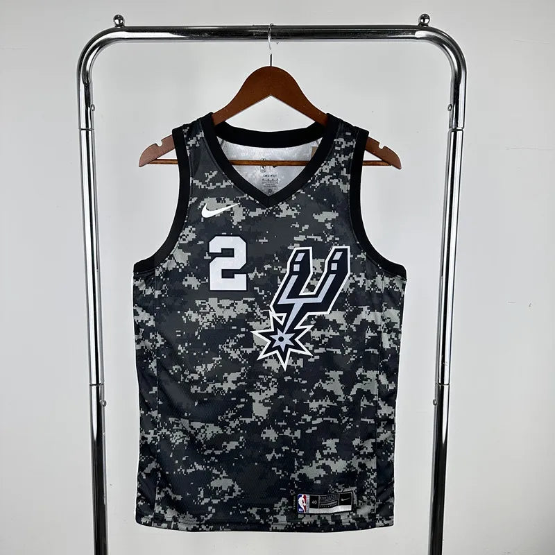 Maillot San Antonio Spurs 2 LEONARD NBA Basket Maillot De Fou, site maillot de foot pas cher