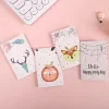 20PCS Cartoon Mini A7 Portable Writing Paper Notebooks Diary Meeting Stationery Gift