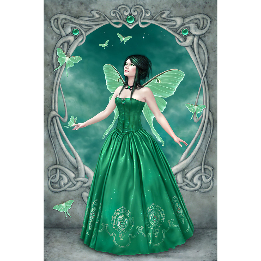 

Butterfly Angel - Round Drill Diamond Painting - 30*45CM, 501 Original