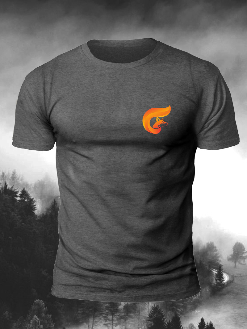 Fox Men's Short-Sleeved T-shirt