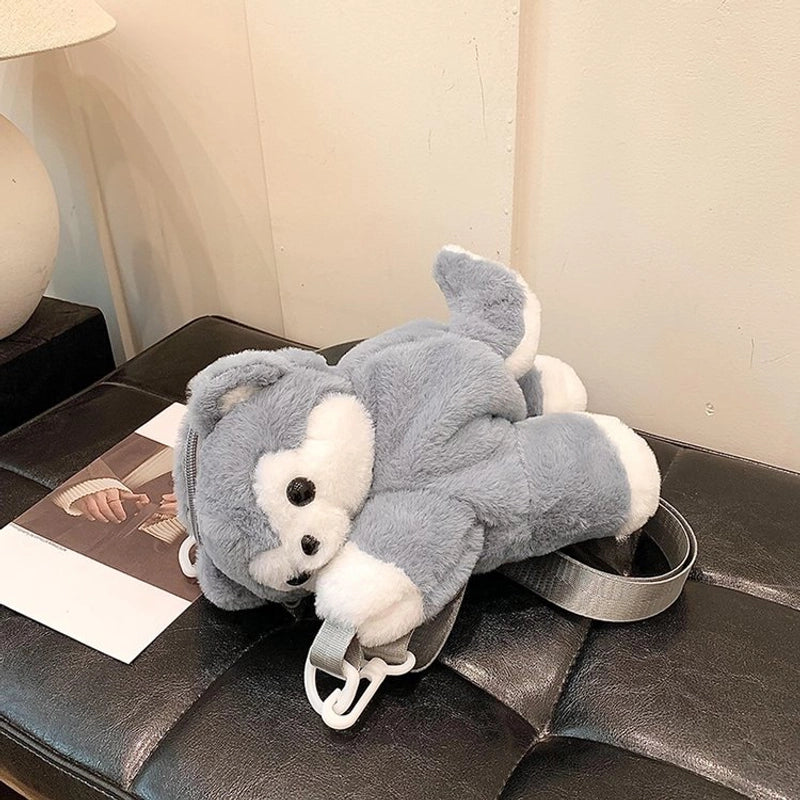 Little Bear Dog Sheep Casual Shopping Women’s Backpack