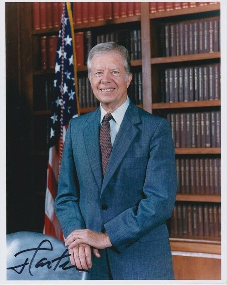 Jimmy carter signed autographed Photo Poster painting