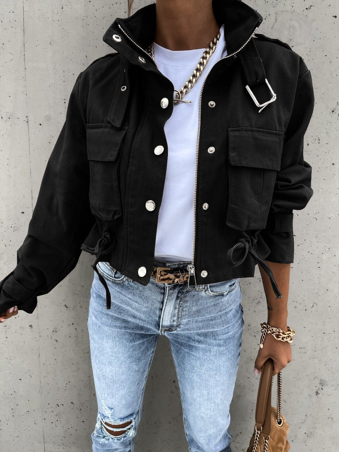 Women Long Sleeve V-neck Graphic Floral Printed Top