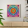Mandala - 11CT Stamped Cross Stitch - 40*40cm