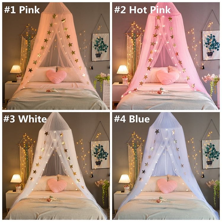 Romantic Crown Princess Bed Curtain SP13236