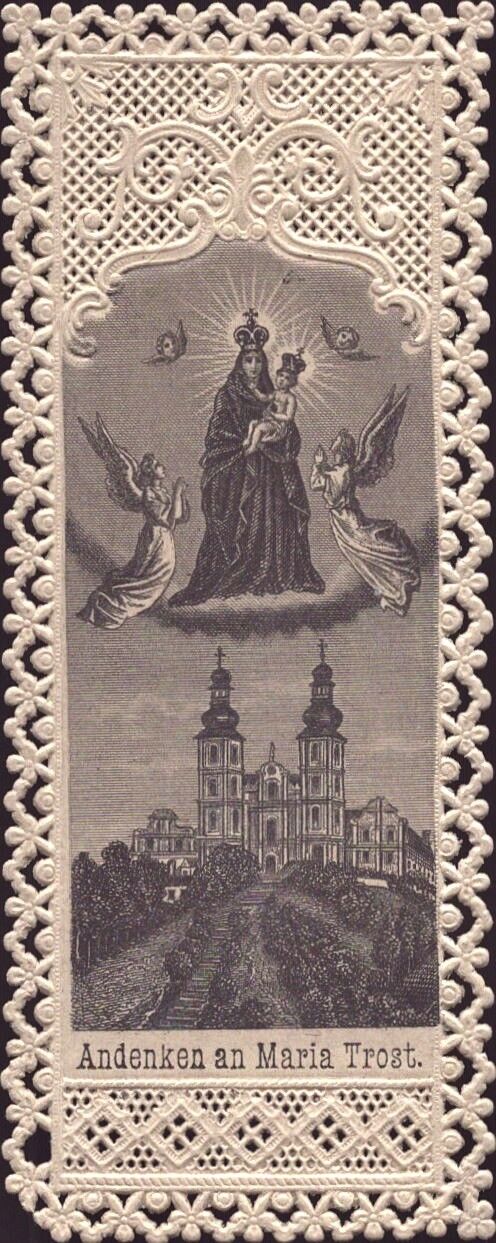 Mary Trost Pilgrimage Holy Icon Top Image Devotional Picture Austria (B-7054