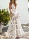 White Wedding Embroidered Hollow Maxi Dress
