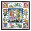 Tinker Bell Princess-14CT Stamped Cross Stitch Egyptian Cotton 30*30cm/11.81*11.81in tapestrymarket
