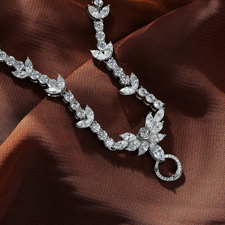 White Luxury Diamond Necklace 1ct