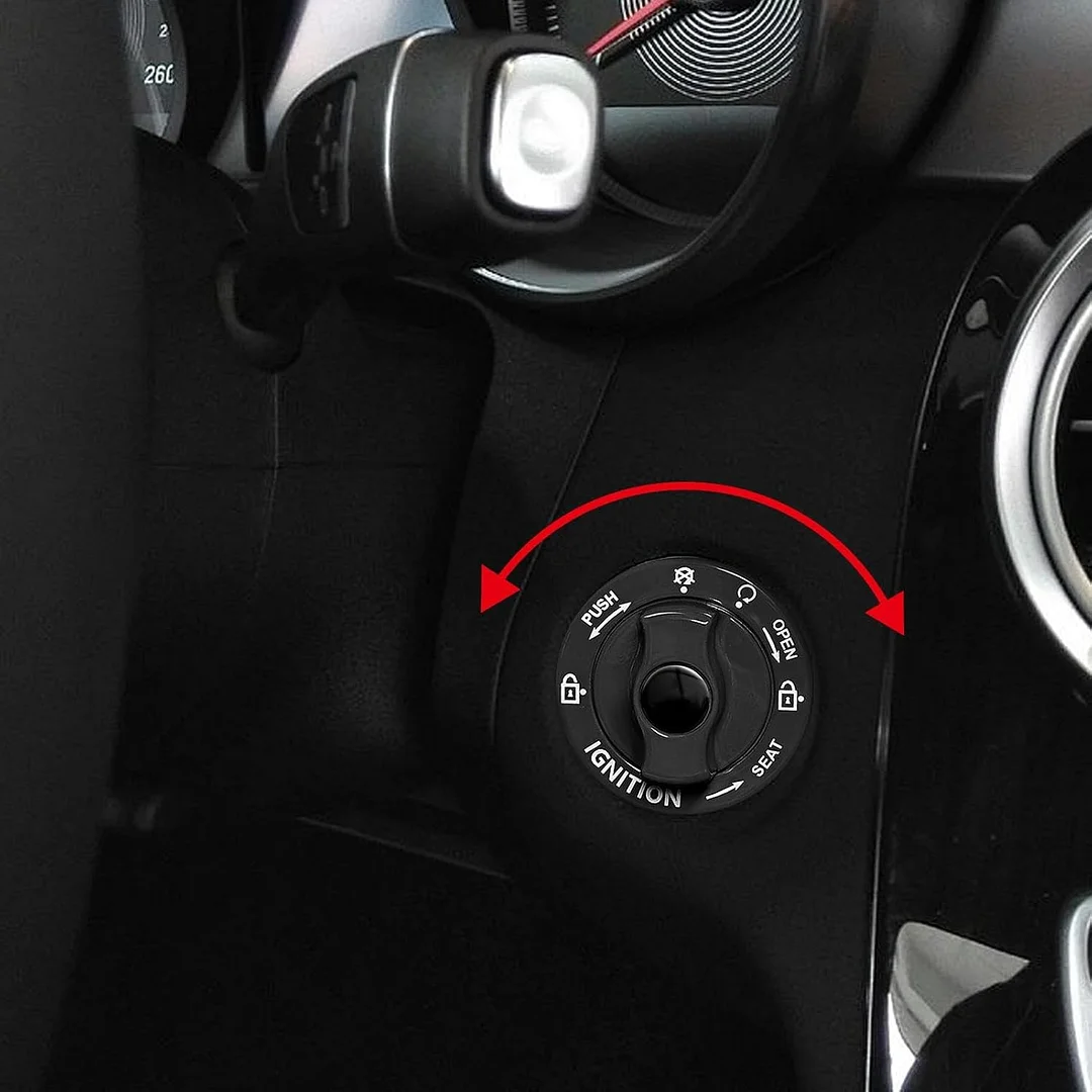 Push Button Start Cover - Metal Car Engine Start Stop Button Cover