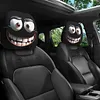 2pcs Halloween Headrest Covers Decorative Cushion Cover Elastic Head Rest Covers