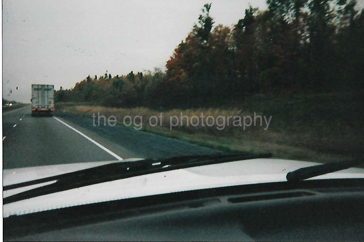 FOUND HIGHWAY Photo Poster paintingS Color QUEBEC CANADA Original Snapshot 112 11 H