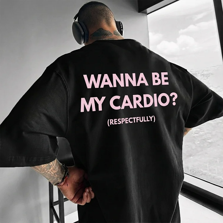 Unisex Fashionable Fun Text Print Crew Neck Pullover Txu