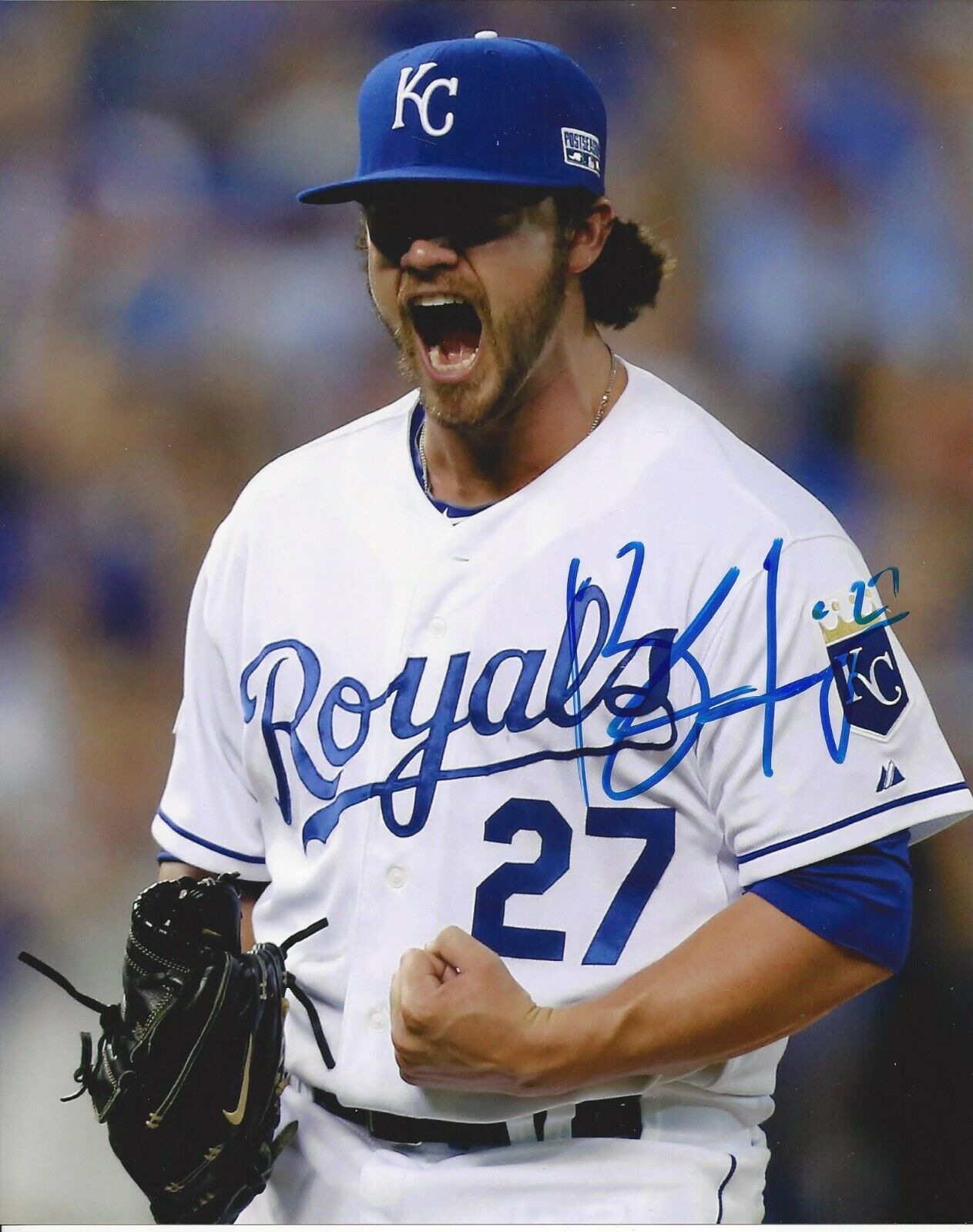 Brandon Finnegan autographed 8x10 Kansas City Royals#S694