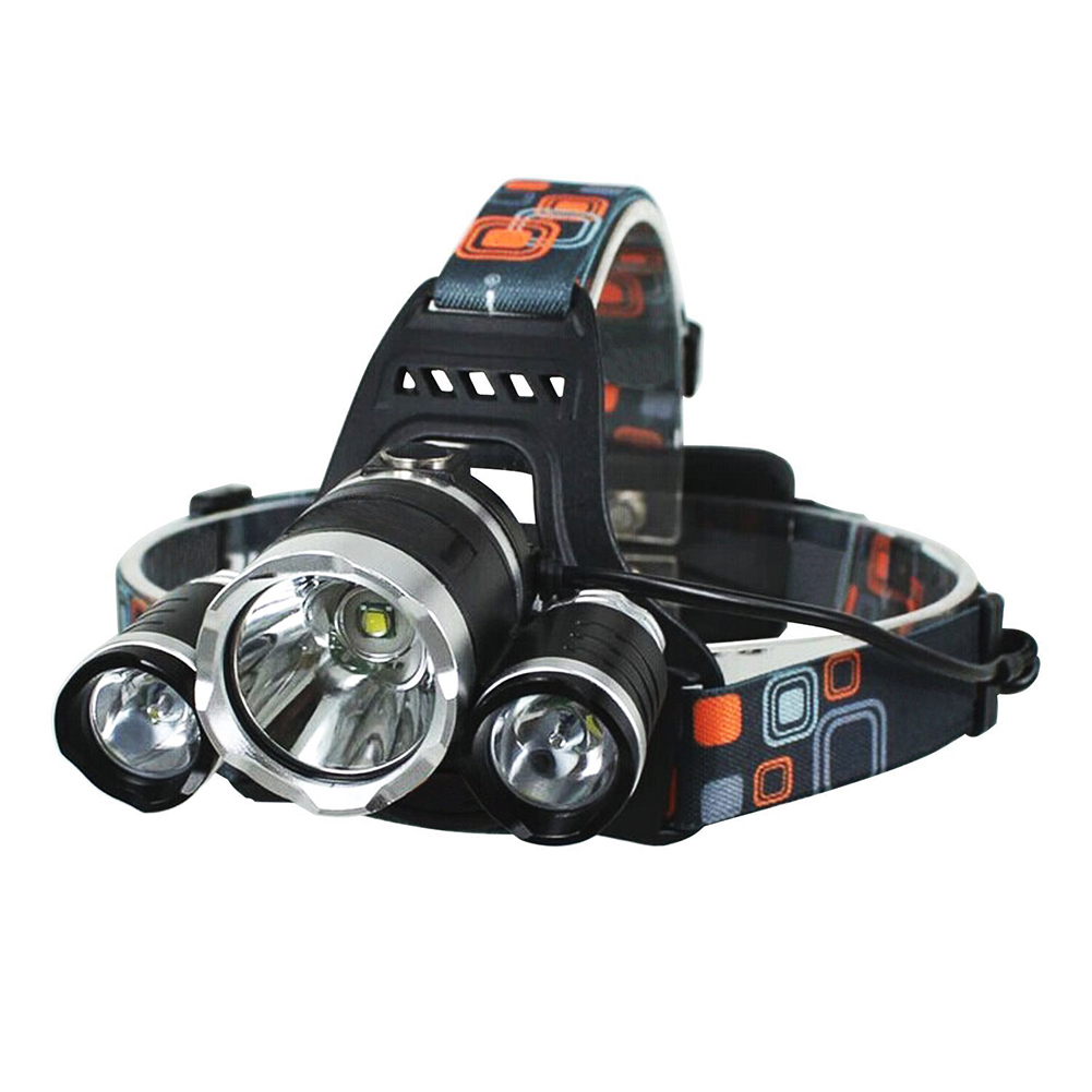 

1pc 3- Beads LED Head Fishing Flash Electric Torch, 501 Original
